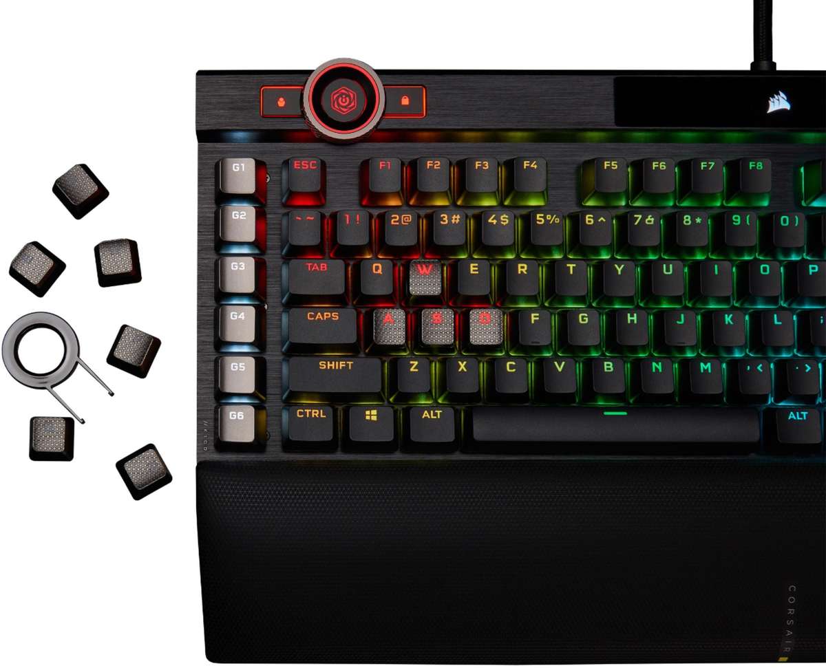 CORSAIR K100 RGB Optical-Mechanical Keyboard - Black