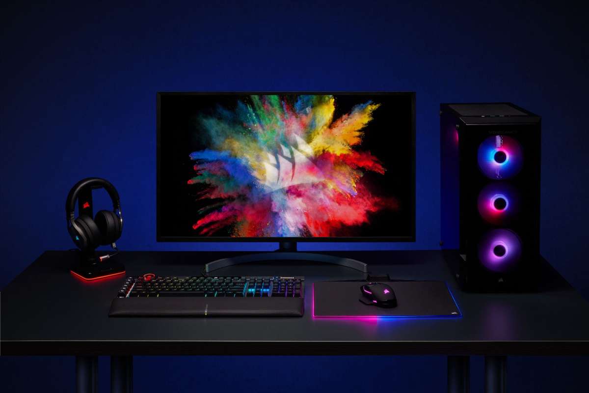 CORSAIR K100 RGB Optical-Mechanical Keyboard - Black