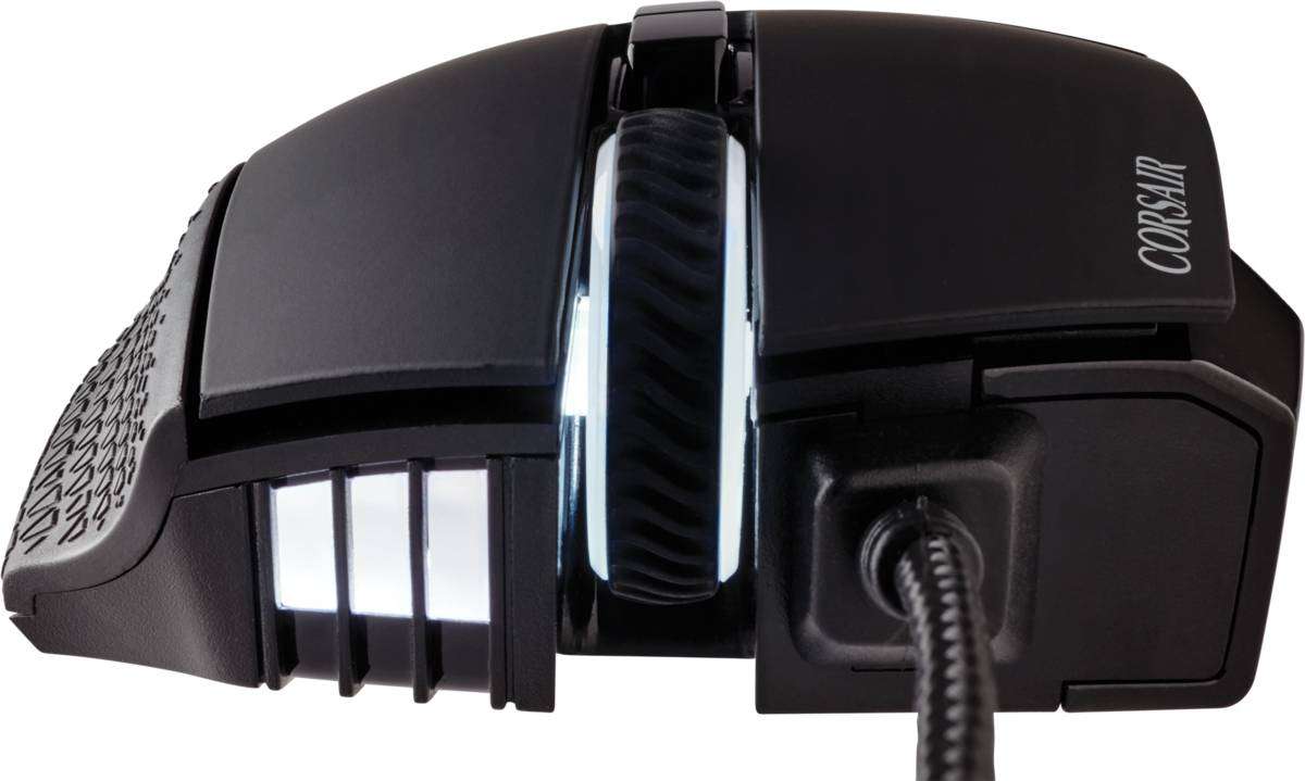 Corsair SCIMITAR ELITE RGB Optical MOBA/MMO Gaming Mouse; 18;000 DP; Black