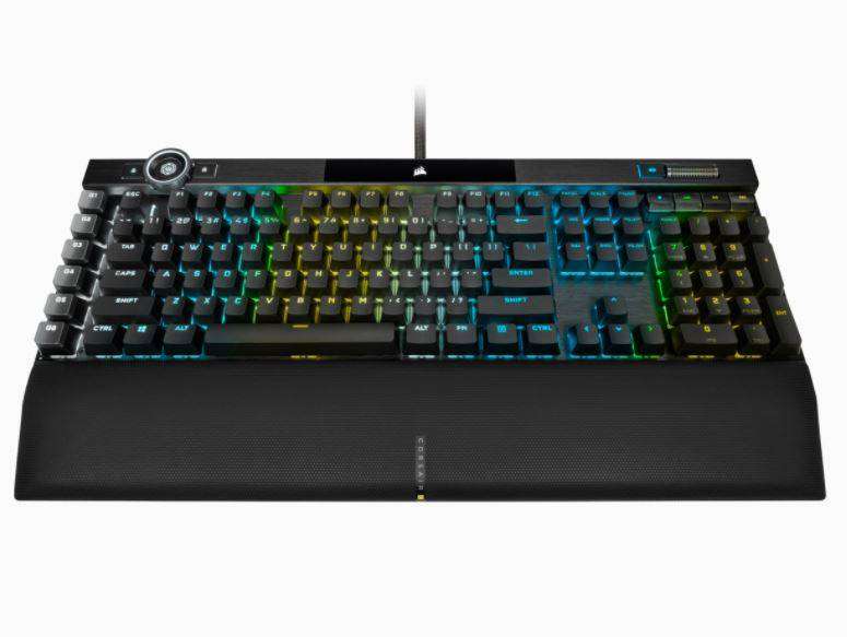Corsair K100 RGB Optical-Mechanical Wired Corsair OPX Switch Keyboard