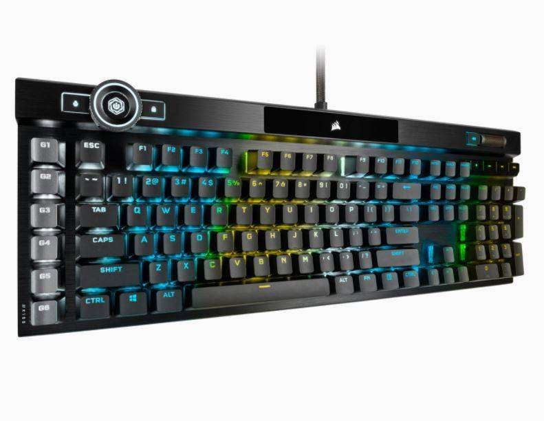 Corsair K100 RGB Optical-Mechanical Wired Corsair OPX Switch Keyboard