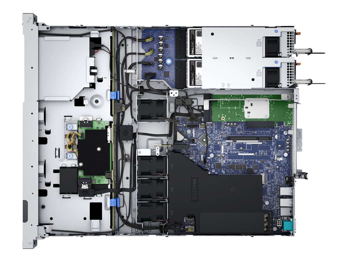 Dell PE R350/Chassis 4 x 3.5 HotPlug/Xeon E-2314/16GB/1x2TB/ReadyRails/Bezel/Broadcom 5720 Dual P...