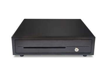 Maken Economical Cash drawer;Black; 24V; Epson RJ11 Printer Kick; w/Micro-switch; Removable/Adjus...