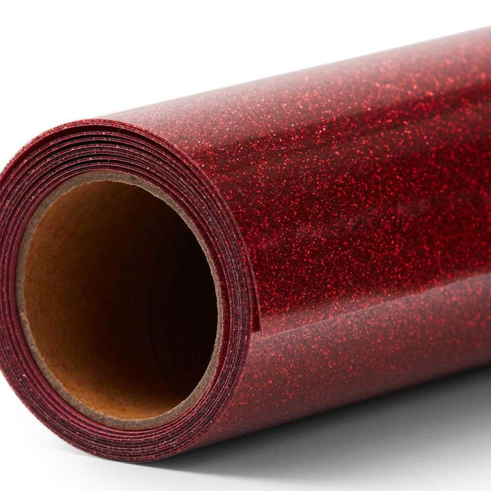 2009352 - Cricut Glitter Iron On Red 1.5