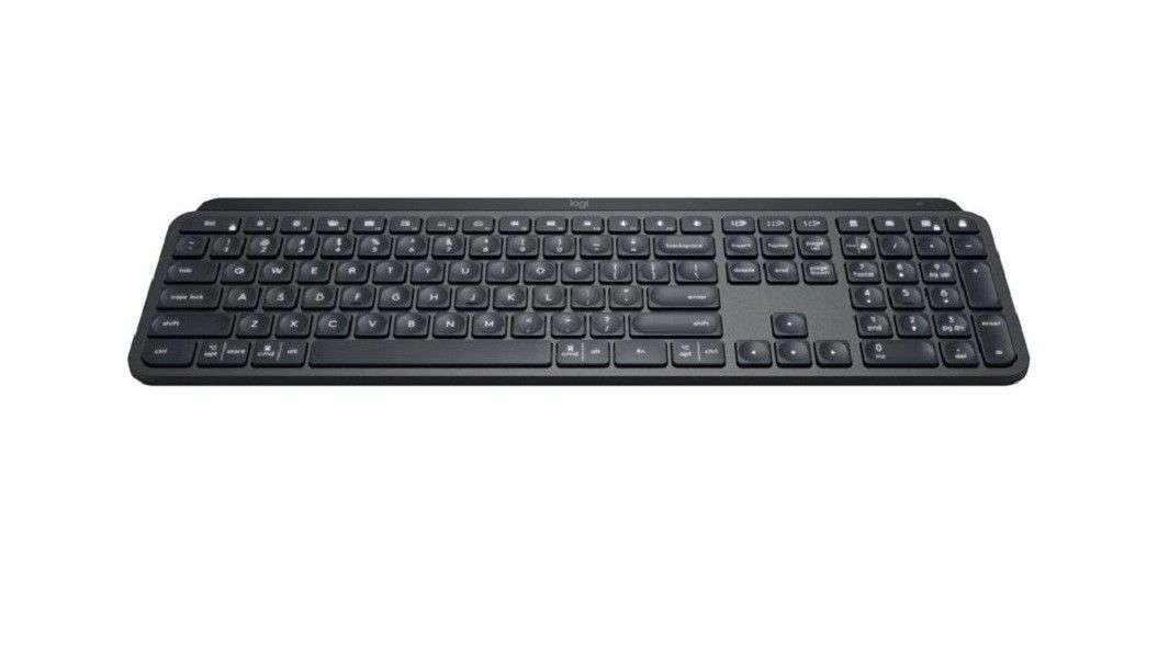 Logitech MX Keys Advanced Wireless Illuminated Keyboard - GRAPHITE - US INT'L - 2.4GHZ/BT - N/A -...