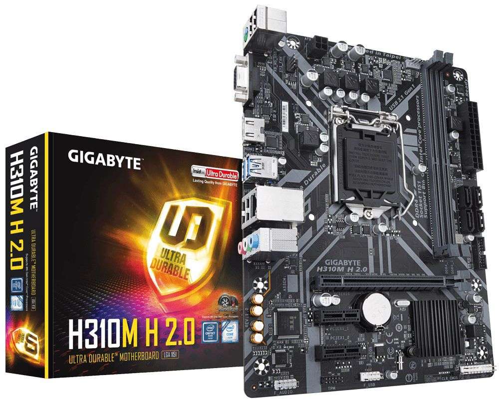 Gigabyte H310M H 2.0 Motherboard