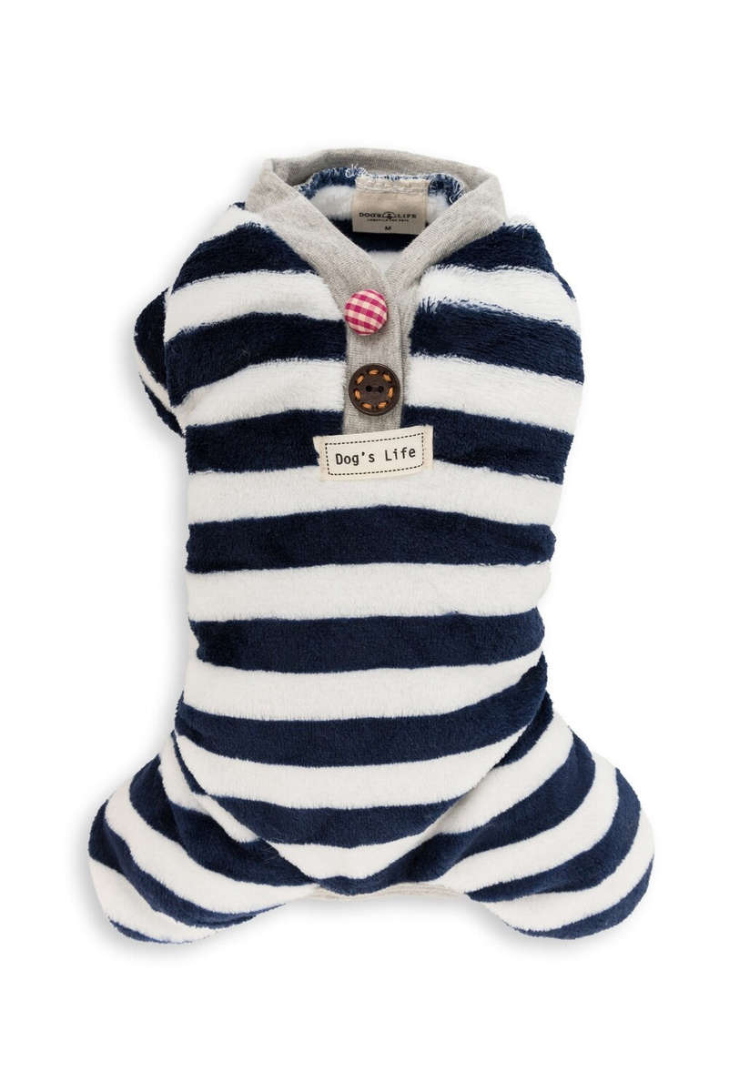 Dog`s Life Sweet Candy Stripe PJ - Blue