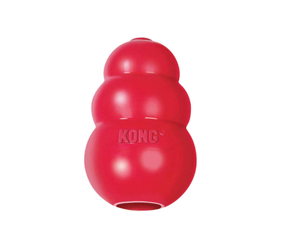 Kong Classic Dog Treat Toy - Red ( medium )