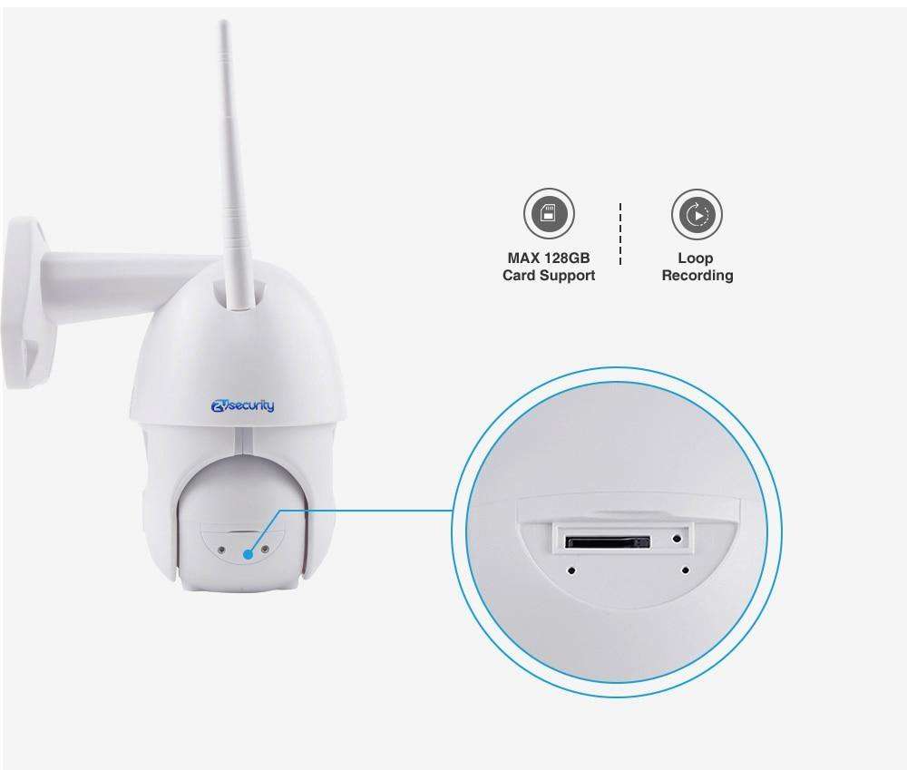 1080P IP Camera Outdoor  Smart Wireless Home Security PTZ , Auto Human Tracking , CCTV , Audio