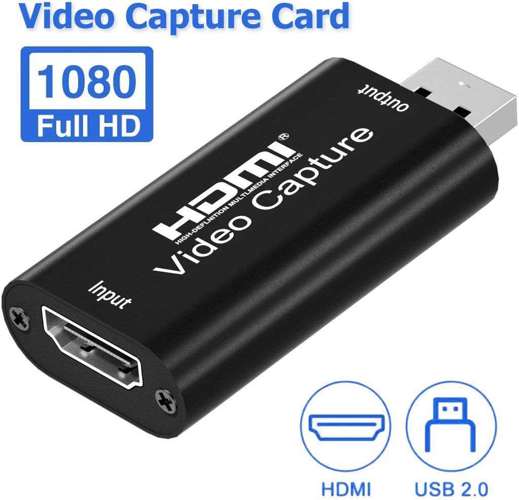 USB to HDMI Video Capture Live Recording Box Video Capture Adapter Box