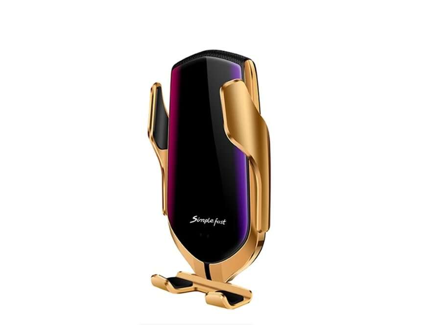 Andowl Car wireless Charger - Q-A252 - Gold