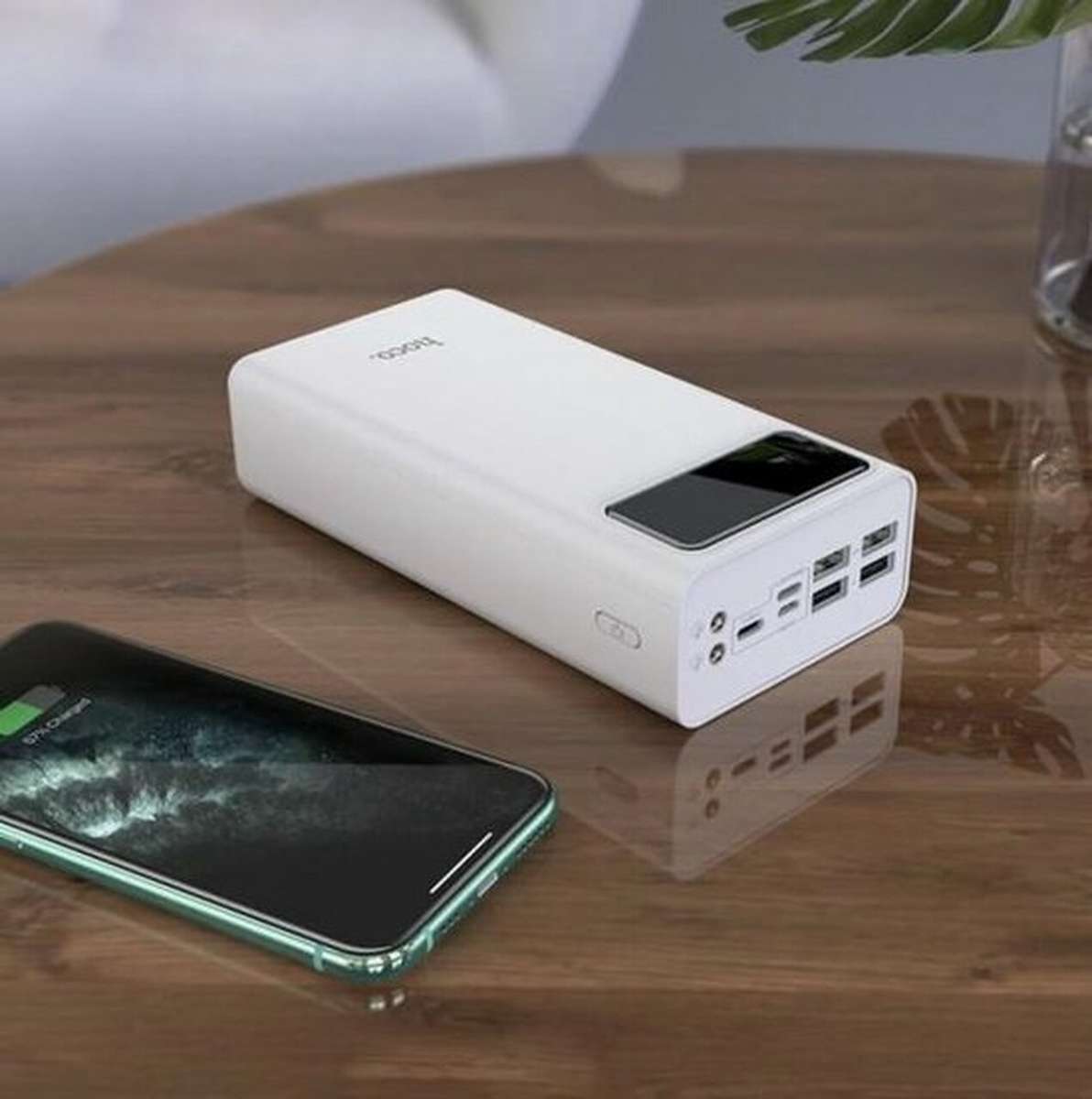 Hoco J65A - 40000Mah power bank - White