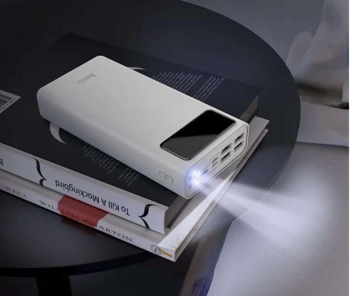 Hoco J65A - 40000Mah power bank - White