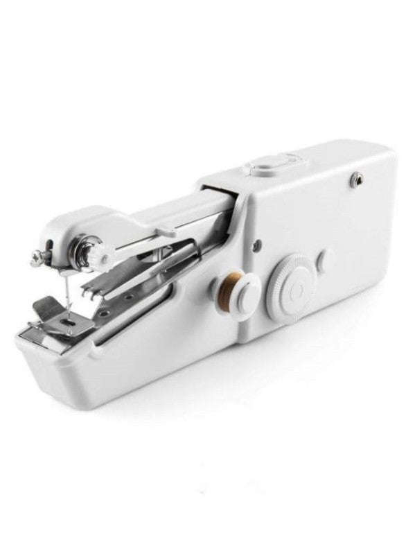 Mini Hand Held Sewing Machine - White