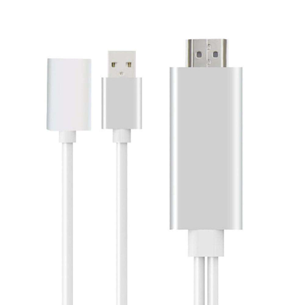 HDMI Cable HDTV TV Digital AV Adapter 2M USB HDMI 1080P Smart Converter Cable