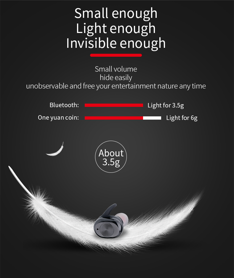 Tws True Wireless J3S Mini Bluetooth 5.0 Stereo Headset Sport Earbuds