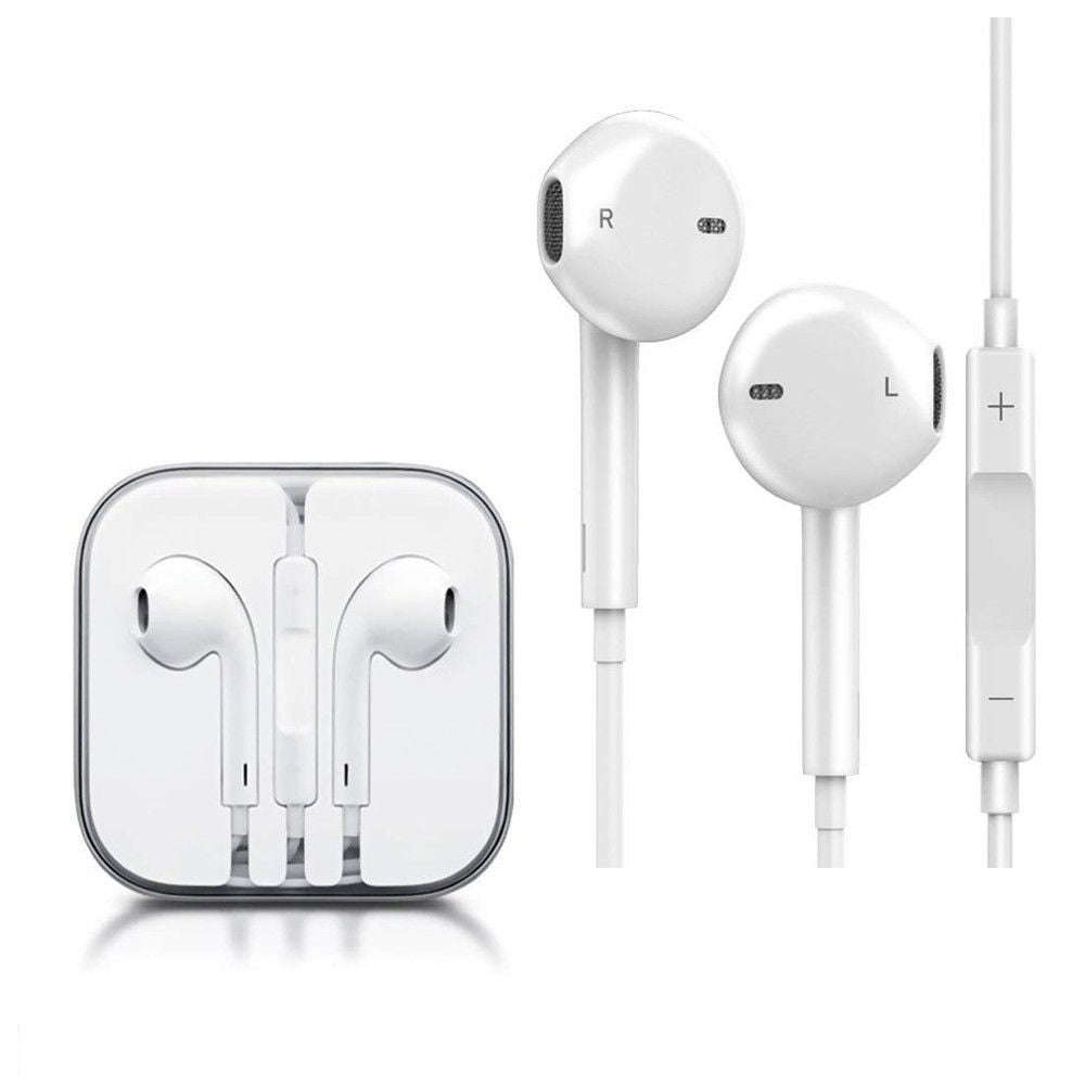 Iphone Replacement Generic Headset With Remote & Mic For Iphone And Other Smartphones