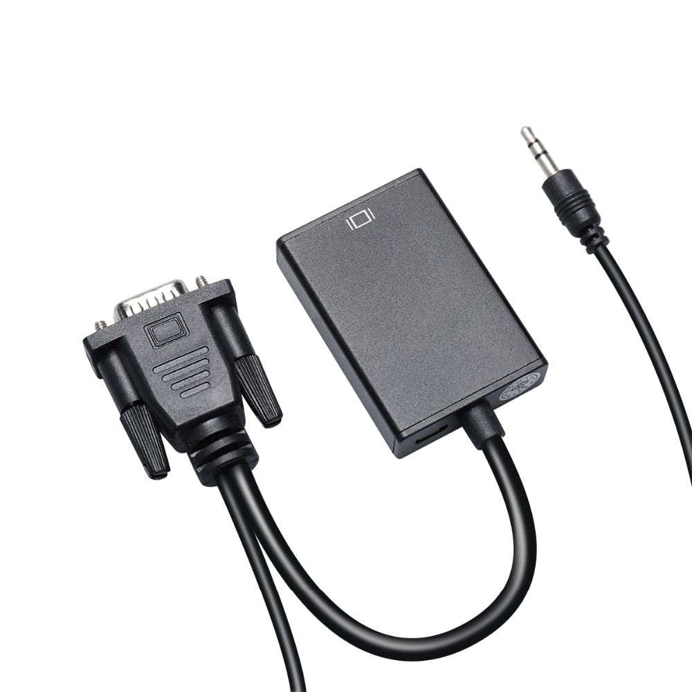 VGA to HDMI Converter Cable - Black