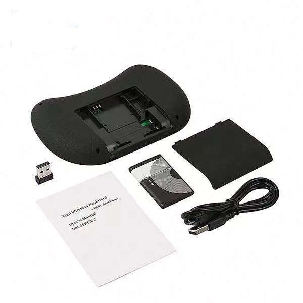 Wireless mini keyboard And Mouse-pad For PC, Pad, Andriod TV Box etc