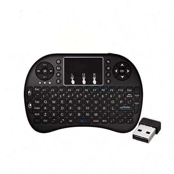 Wireless mini keyboard And Mouse-pad For PC, Pad, Andriod TV Box etc