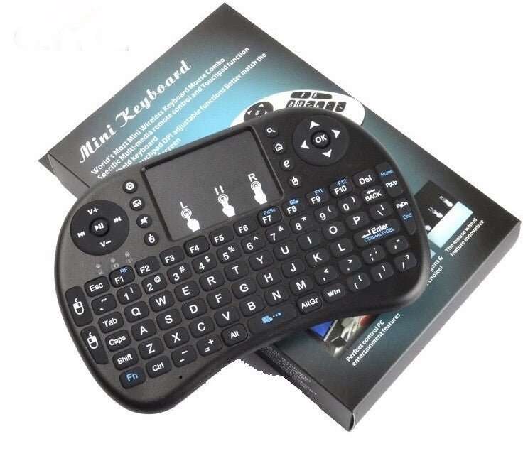 Wireless mini keyboard And Mouse-pad For PC, Pad, Andriod TV Box etc