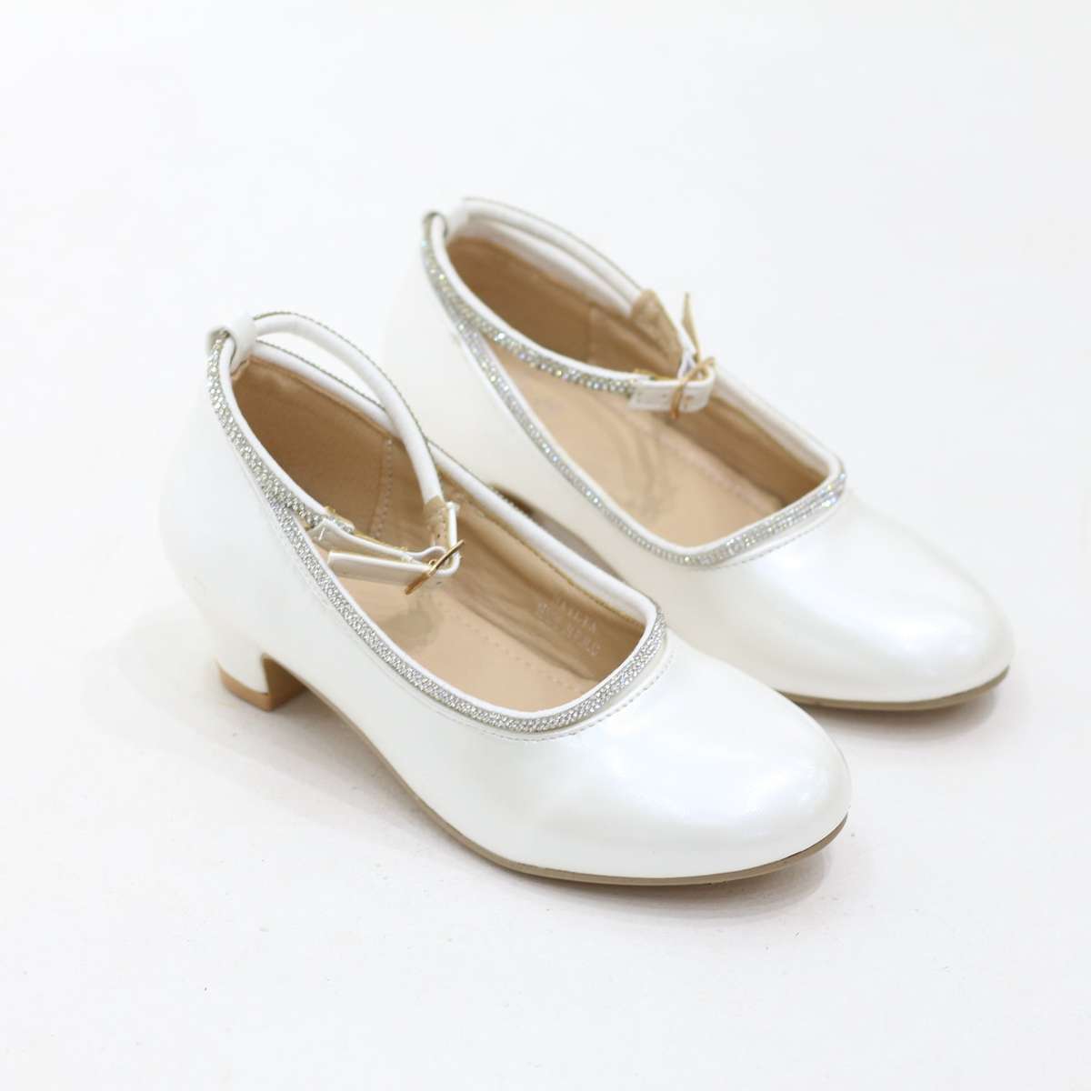 Haylia elegant girls ankle-strap pumps