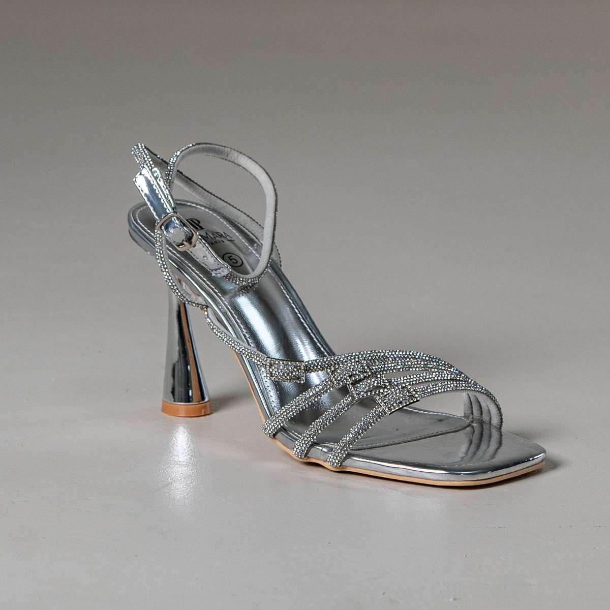 Senna strappy 9cm high heel sandal