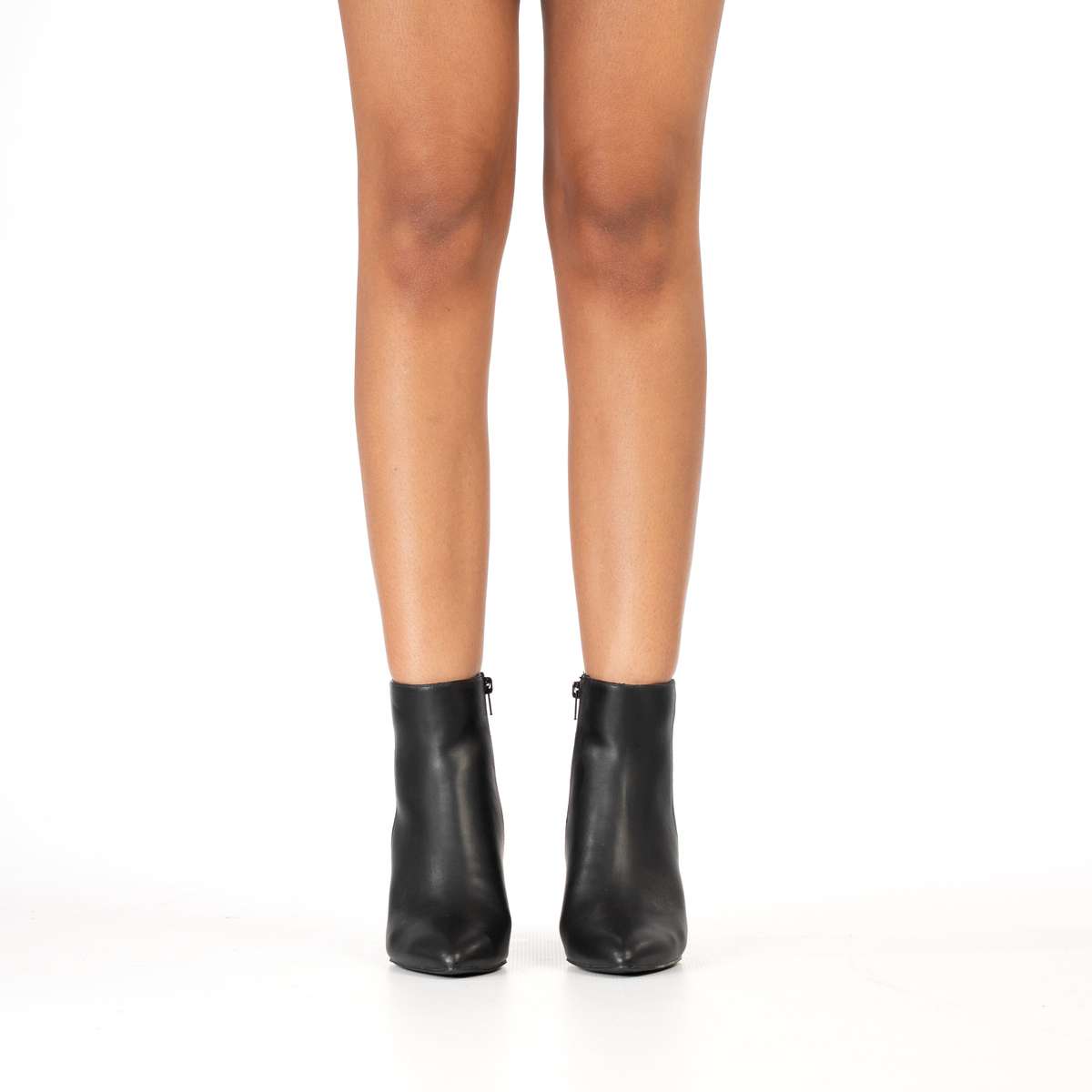 Walmart women's sleek pointed ankle boots with elegant block heel