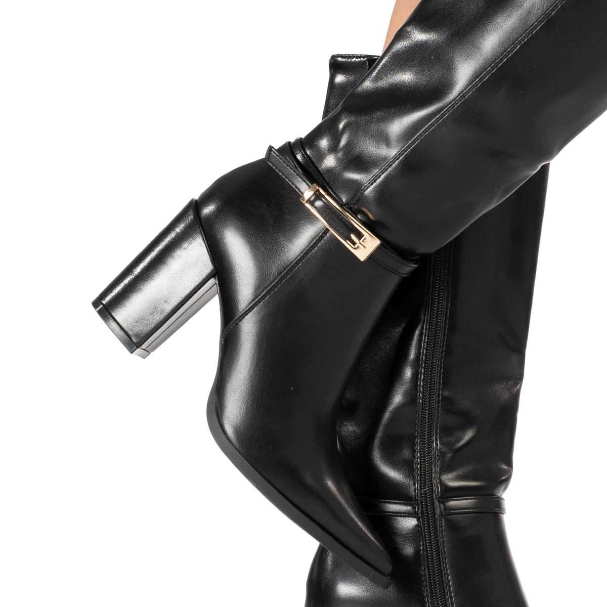 Polina women's knee-high leather boots