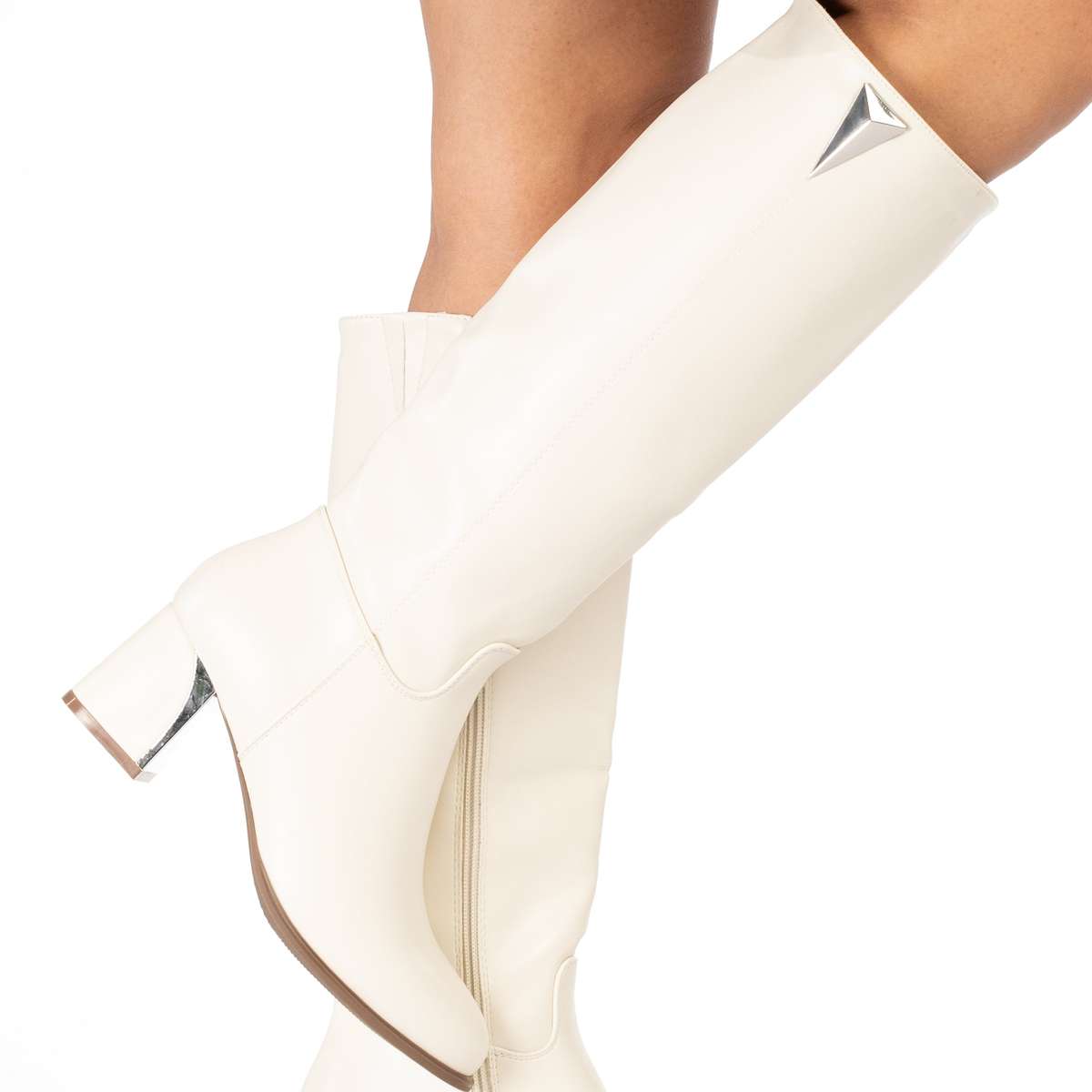 Agnia women's knee-high Sleek boots