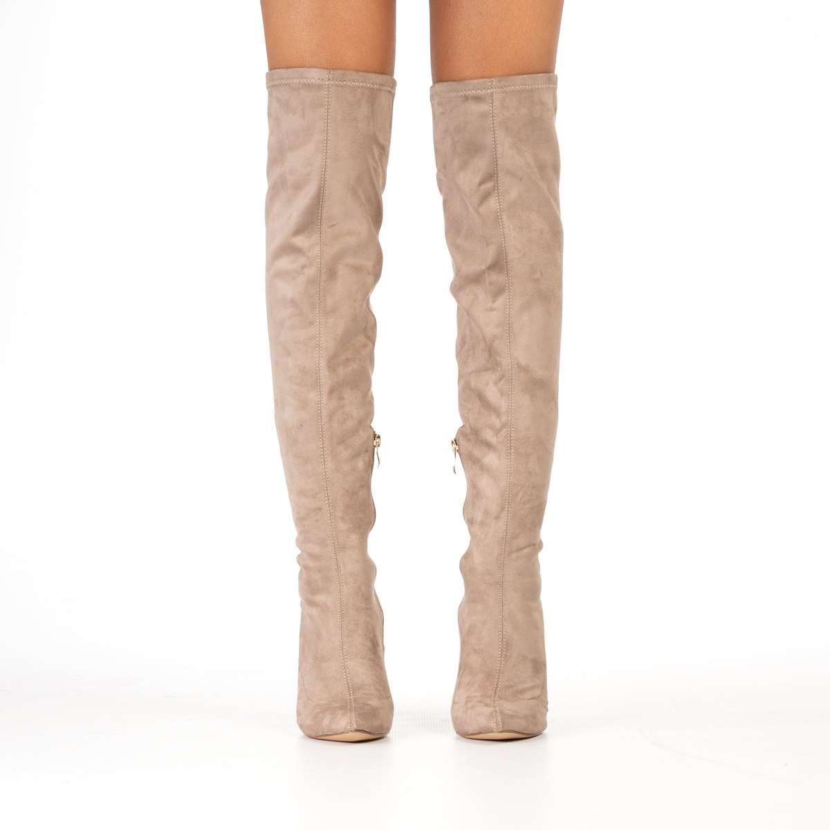 Rowan women's sleek over-the-knee stiletto heel boots