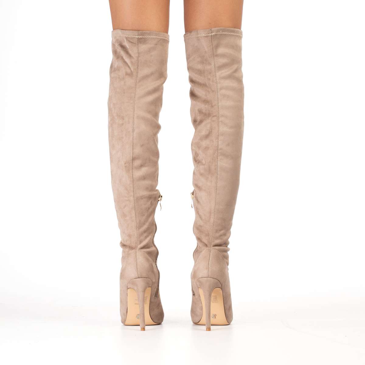 Rowan women's sleek over-the-knee stiletto heel boots