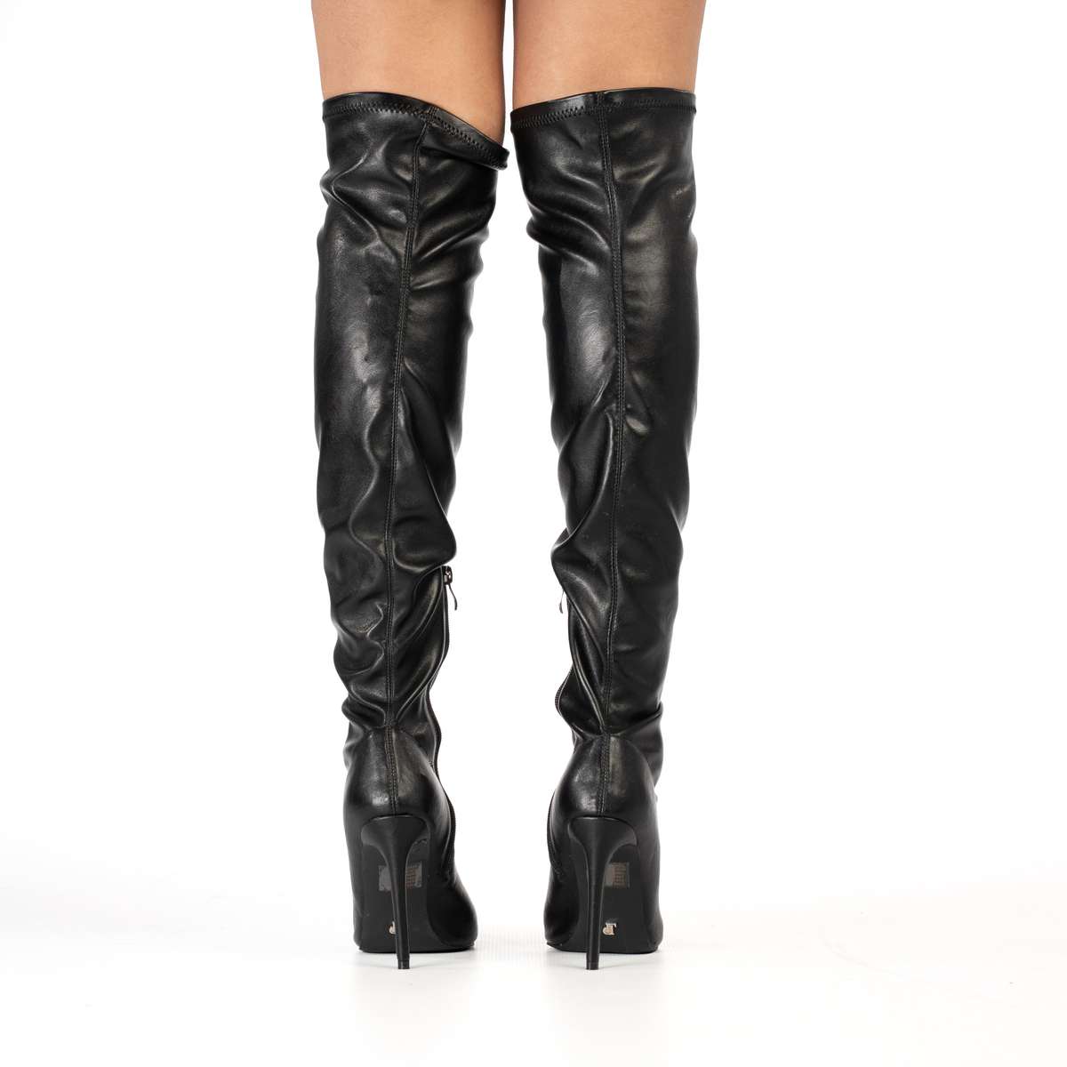 Rowan women's sleek over-the-knee stiletto heel boots