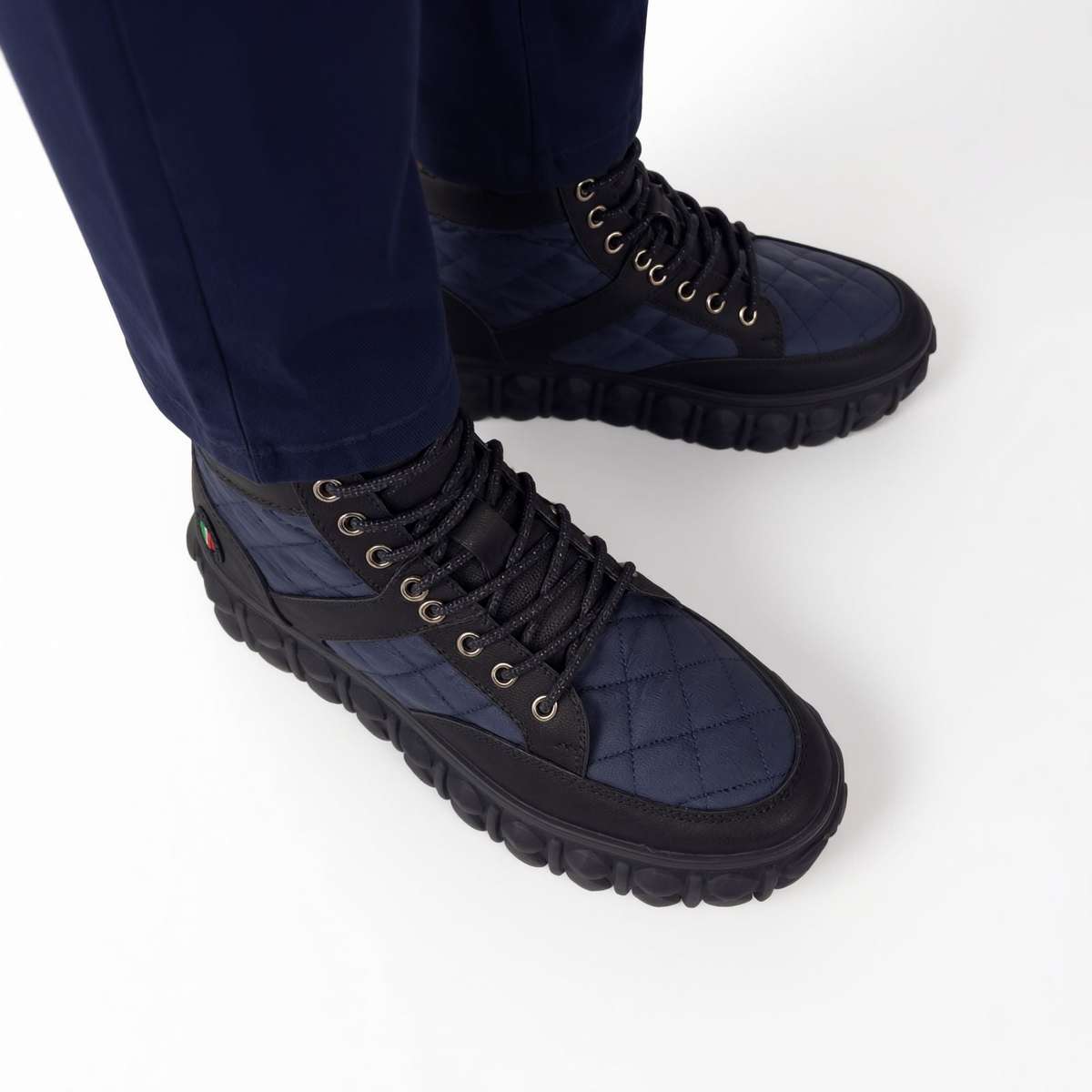 Mazerata Pigale8  faux nubuck men's sneakers