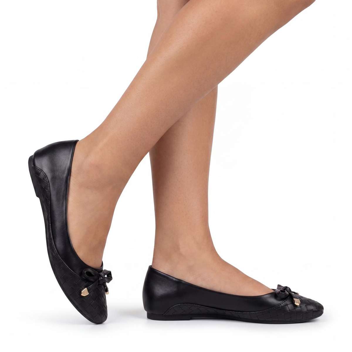 Cacia flat ballerina with bow