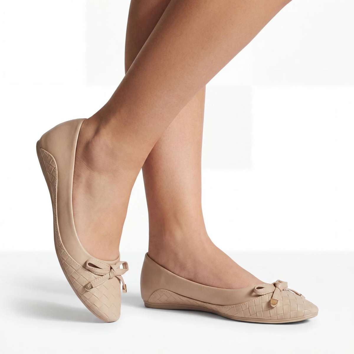 Cacia flat ballerina with bow