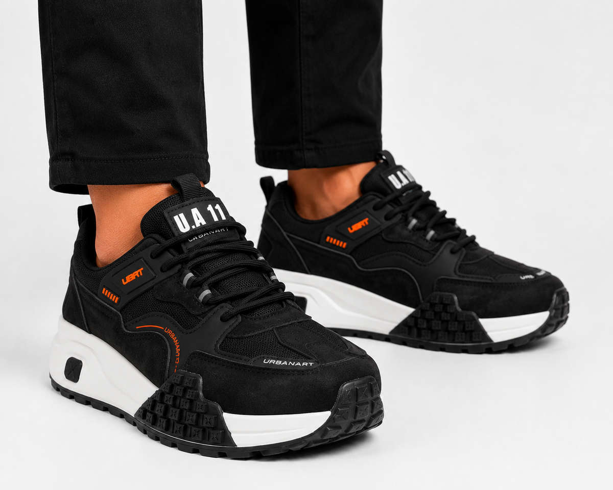Urbanart Redo5 Men's Faux Nubuck/Canvas Sneakers