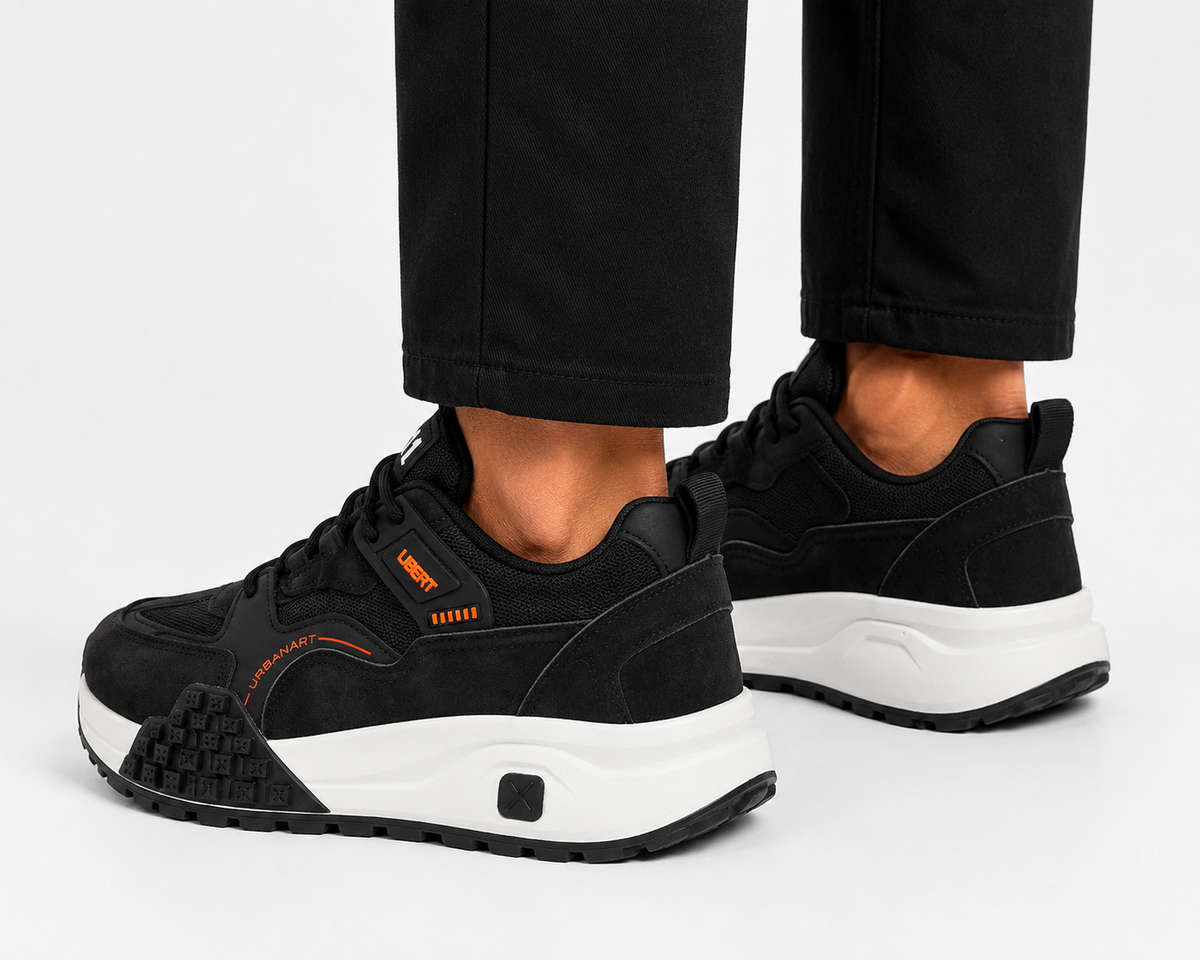 Urbanart Redo5 Men's Faux Nubuck/Canvas Sneakers