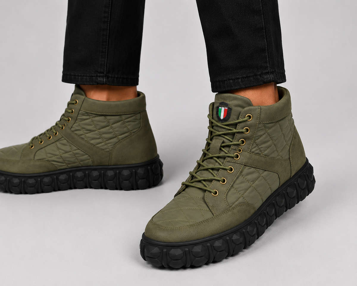 Mazerata Pigale9 faux nubuck men's sneakers