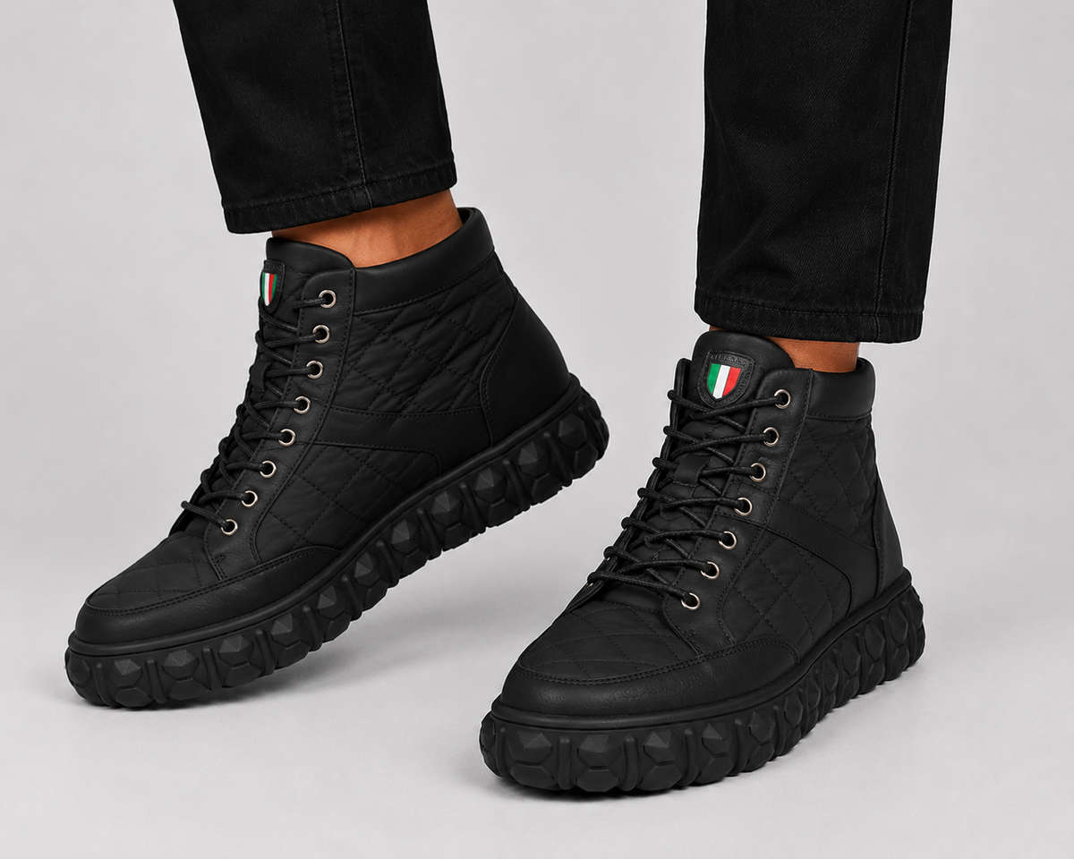 Mazerata Pigale9 faux nubuck men's sneakers