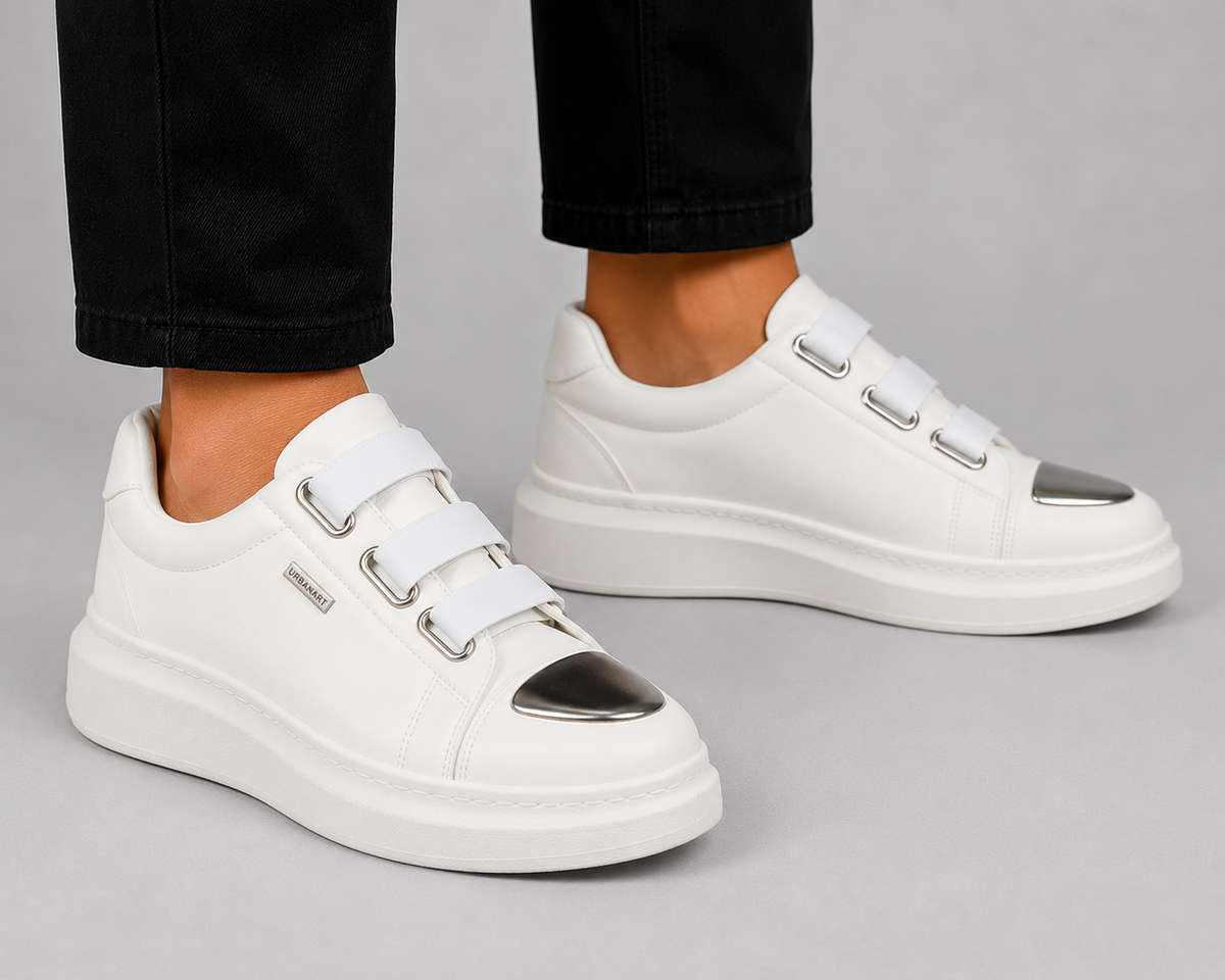 Urbanart Hype12 wax white mens sneakers