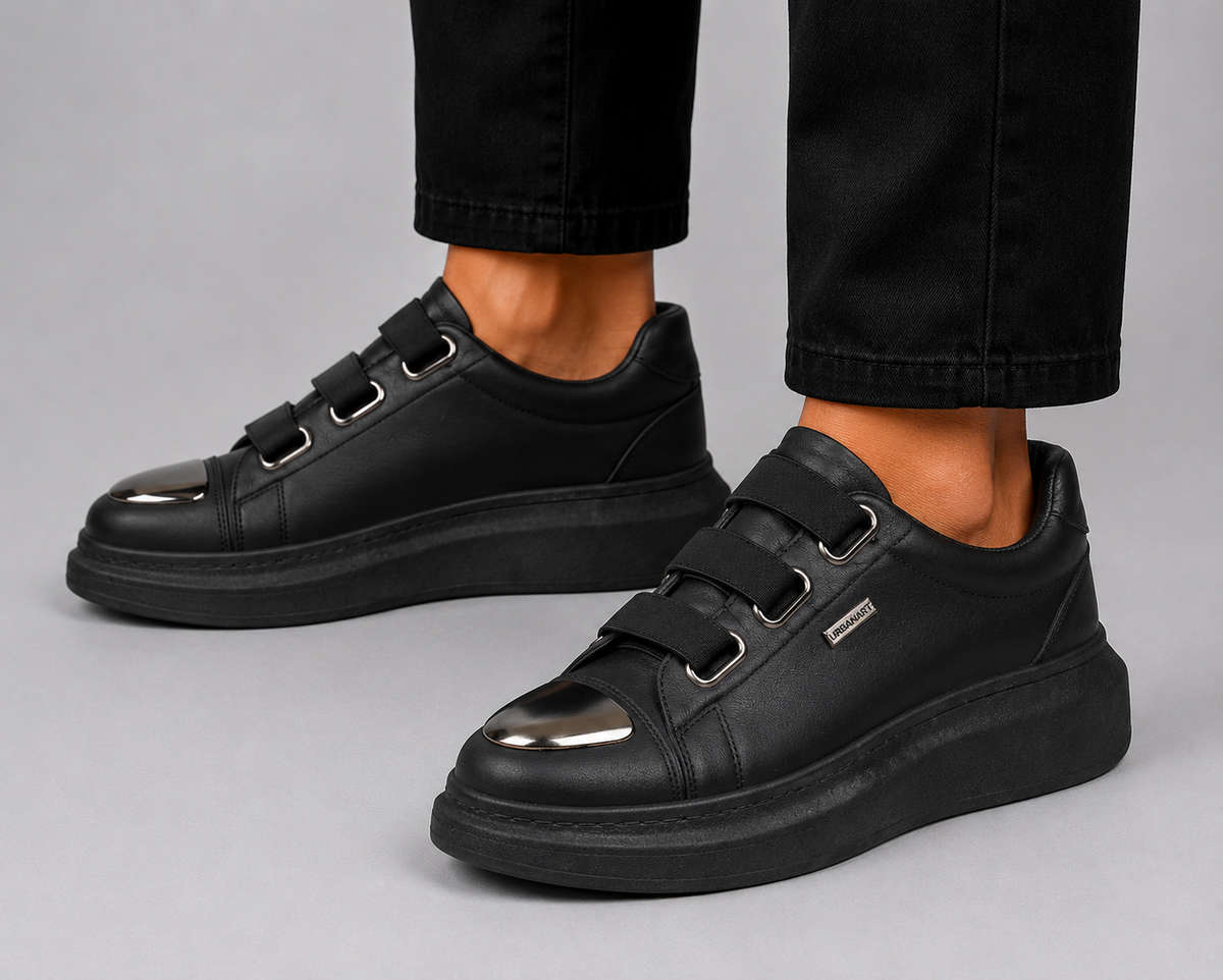 Urbanart Hype12 wax white mens sneakers