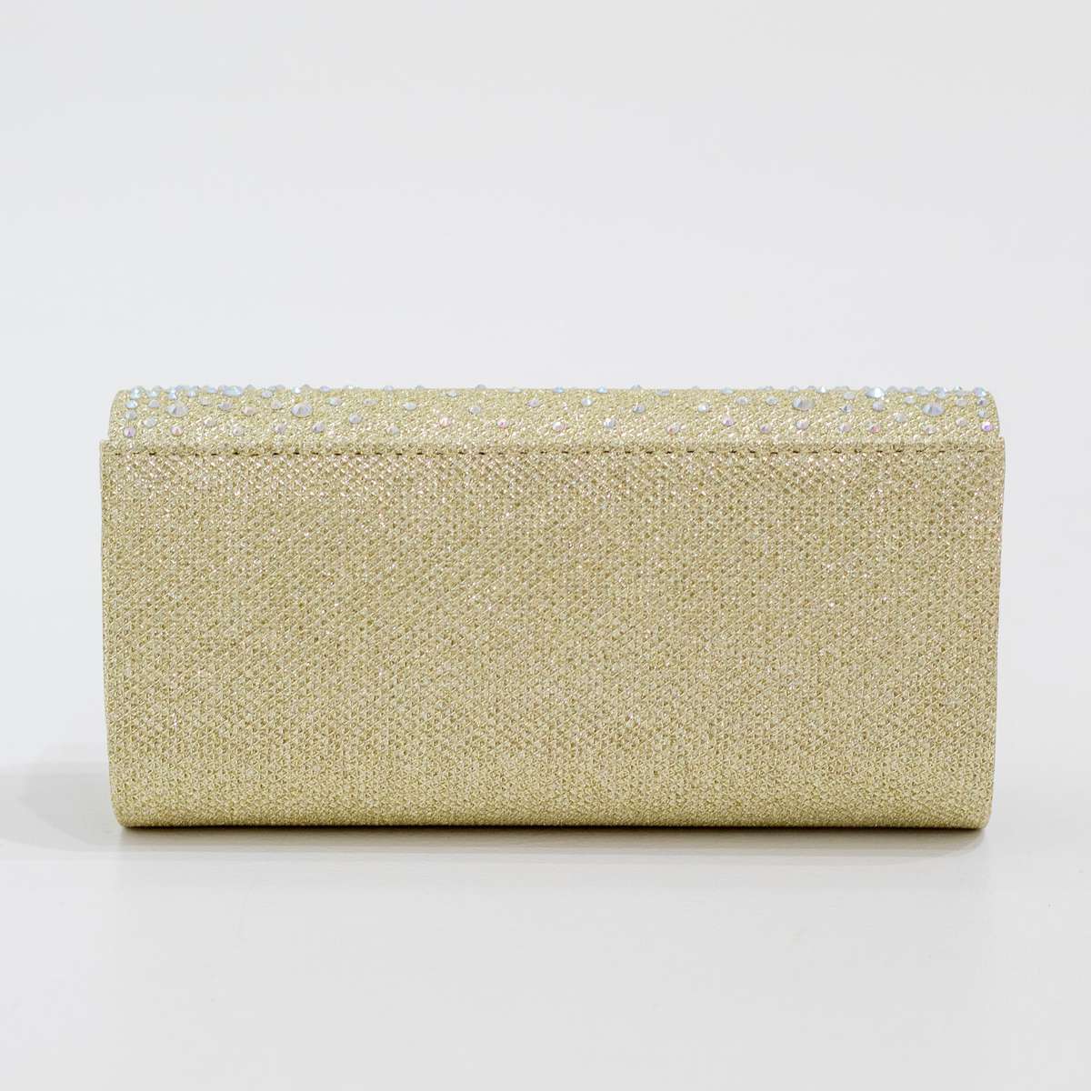 Jasna evening clutch bag gold