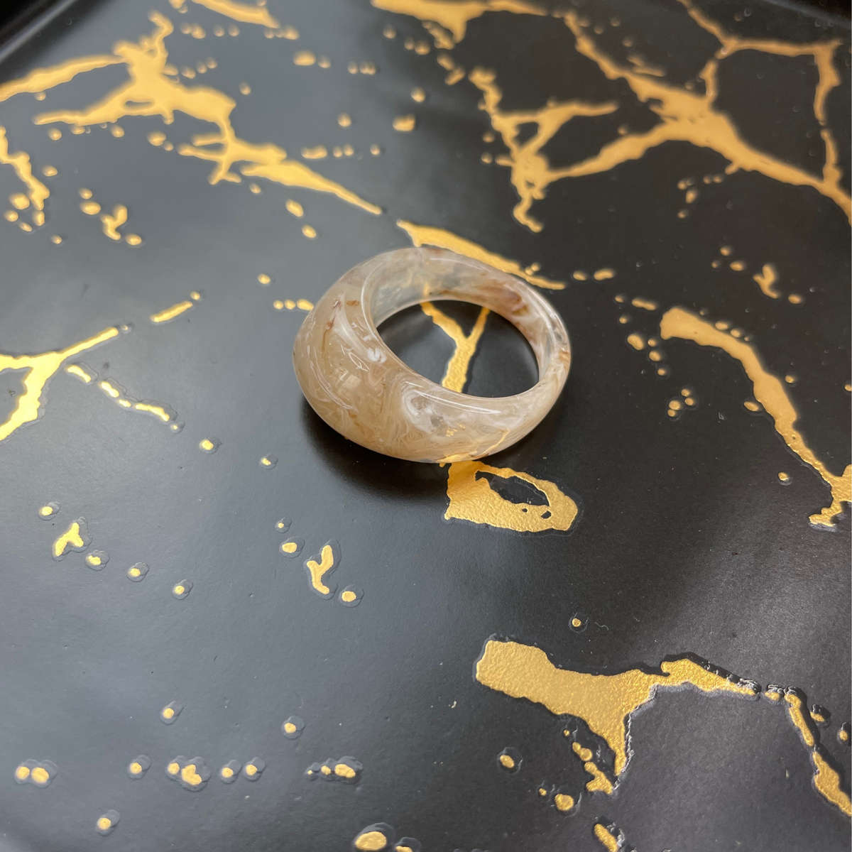 Resin bubble Rings