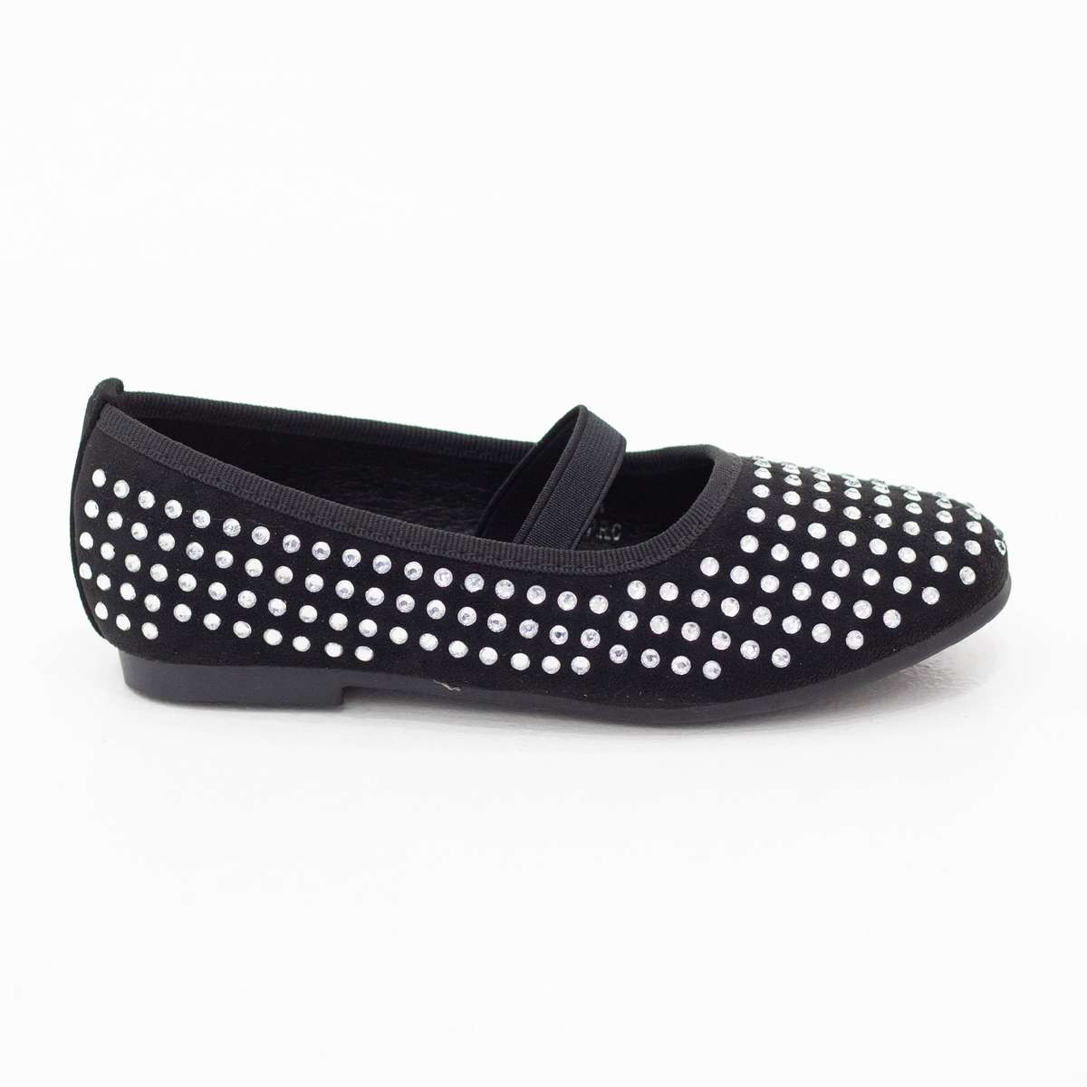 Savia girls crystal decor pump  with a knot tie bow