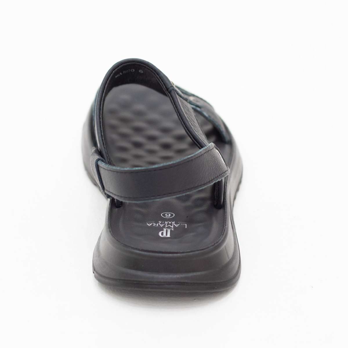 Marco mens cushion padded genuine leather sandal