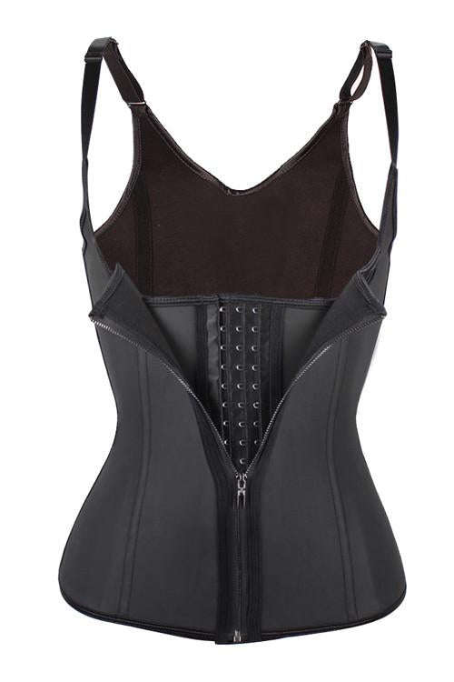 CLEARANCE SALE NO RETURNS -Vest Waist corset with adjustable straps - 3XL