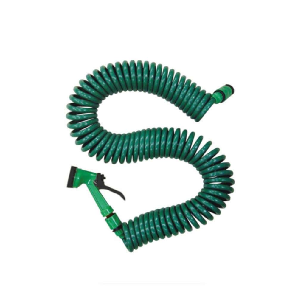 Garden 15m Spiral Hose Set - DAMAGED PACKAGING