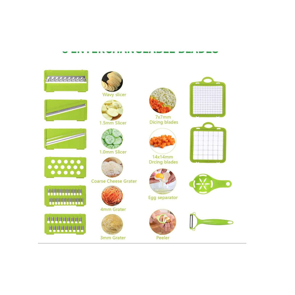 14 Piece Vegetable Slicer