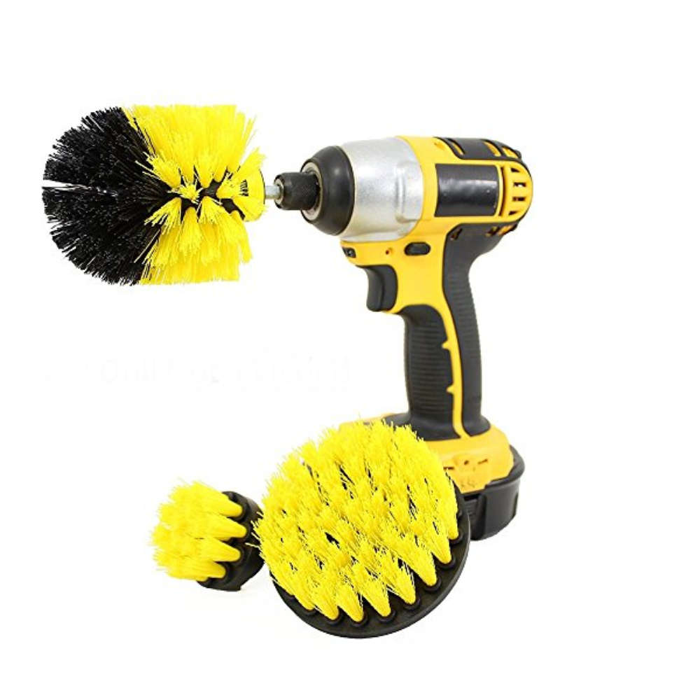 Drill Brush Attachment Set